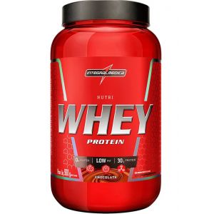 WHEY PROTEIN INTEGRALMÉDICA NUTRI WHEY BAUNILHA COM 900G