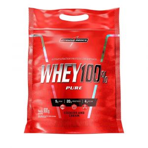 WHEY 100% PURE INTEGRALMEDICA COOKIES AND CREAM COM 900G