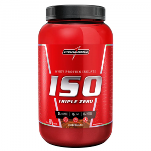 WHEY PROTEIN INTEGRALMÉDICA ISO TRIPLE ZERO CHOCOLATE COM 907G