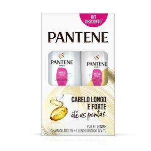 KIT PANTENE MICELAR COM 1 SHAMPOO DE 400ML + 1 CONDICIONADOR DE 175ML