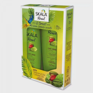KIT SHAMPOO + CONDICIONADOR SKALA CAFE VERDE COM 325ML