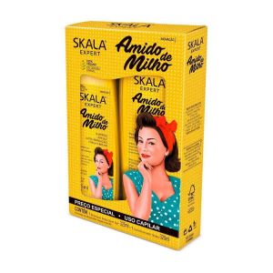 KIT SKALA EXPERT AMIDO DE MILHO COM 1 SHAMPOO + 1 CONDICIONADOR COM 325ML 