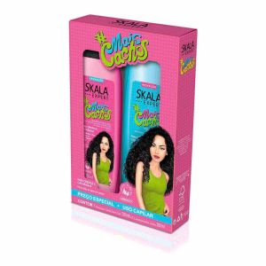 KIT SKALA #MAISCACHOS COM 1 SHAMPOO + 1 CONDICIONADOR COM 350ML