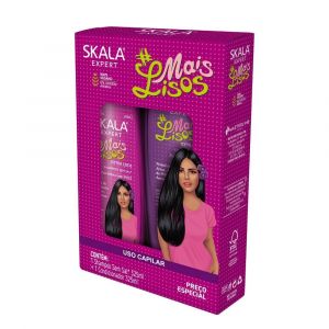 KIT SKALA SHAMPOO + CONDICIONADOR MAIS LISOS COM 325ML