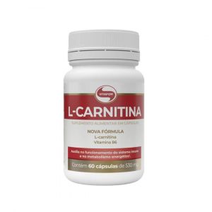 L-CARNITINA VITAFOR 530MG COM 60 CÁPSULAS