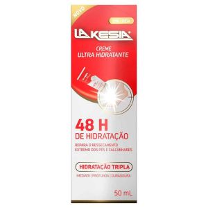 CREME HIDRATANTE PARA OS PÉS LA KESIA HIDRATAÇÃO TRIPLA 10% UREIA COM 50ML