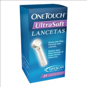 LANCETAS ONETOUCH COM 25