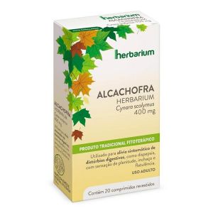 ALCACHOFRA HERBARIUM 400MG COM 20 COMPRIMIDOS