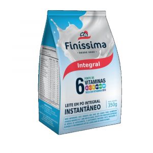LEITE EM PÓ INTEGRAL FINISSIMA COM 350G