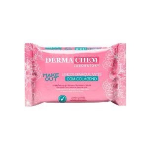 TOALHAS DEMAQUILANTE MAKE OUT DERMACHEM COM  25 UNIDADES