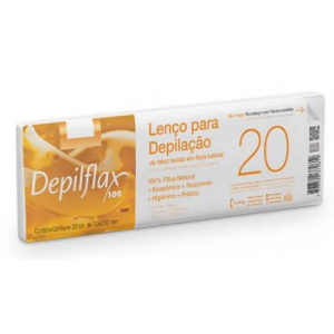 LENÇO DEPILATÓRIO  DEPILFLAX 20 UNIDADES