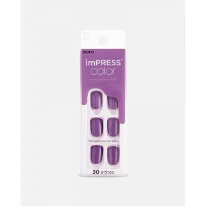 UNHA KISS IMPRESS COLOR LILAC SKY 