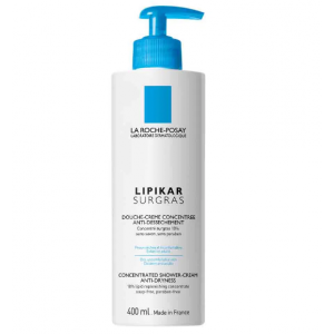 SABONETE CORPORAL LÍQUIDO LIPIKAR SURGRAS LA ROCHE-POSAY 400ML
