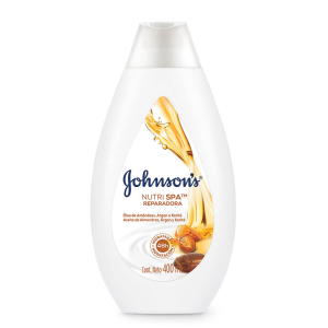 LOÇÃO HIDRATANTE CORPORAL JOHNSON'S NUTRI SPA REPARADORA COM 400ML