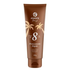 LOÇÃO BRONZEADORA ANASOL BRONZE FPS 8 COM 120G