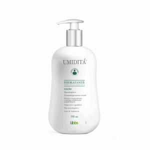 LOÇÃO HIDRATANTE CORPORAL UMIDITÁ PELE SECA E EXTRA SECA COM 500ML