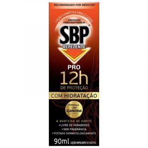 LOÇÃO REPELENTE CORPORAL SBP PRO 12 HORAS HIDRATA E PROTEGE