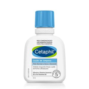 LOÇÃO DE LIMPEZA CETAPHIL CORPO E ROSTO PELE SECA E SENSÍVEL COM 59ML
