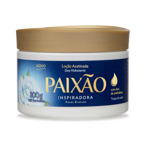 LOÇÃO HIDRATANTE ACETINADA CORPORAL PAIXÃO INSPIRADORA 300G