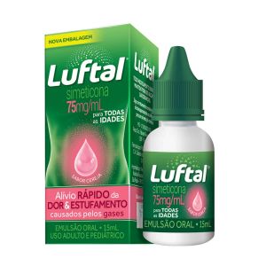 LUFTAL GOTAS 75MG/ML COM 15ML