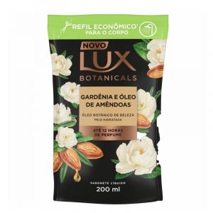 REFIL SABONETE LÍQUIDO LUX GARDÊNIA E ÓLEO DE AMÊNDOAS COM 200ML