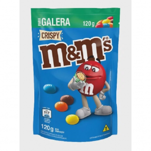 CHOCOLATE M&M CRISPY 120G
