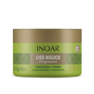 MÁSCARA CAPILAR INOAR LISO MÁGICO 250G