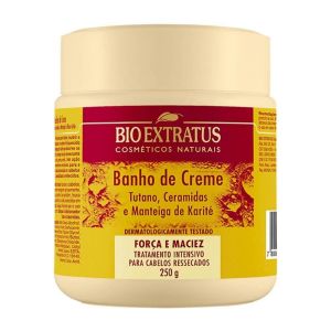MÁSCARA CAPILAR BIO EXTRATUS BANHO DE CREME TUTANO E MANTEIGA DE KARITÉ COM 250G