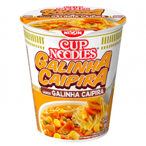 MACARRÃO INSTANTÂNEO CUP NOODLES GALINHA CAIPIRA 69G