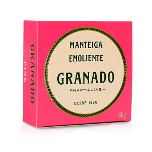MANTEIGA EMOLIENTE CORPORAL GRANADO PINK COM 60 GRAMAS