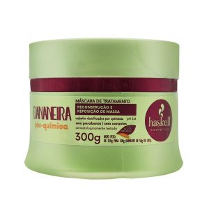 MÁSCARA HASKELL PÓS QUÍMICA BANANEIRA 300G