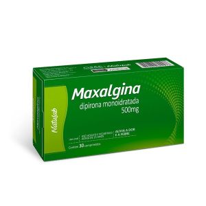 MAXALGINA DIPIRONA 500MG COM 30 COMPRIMIDOS