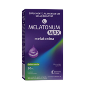 MELATONUM MAX MELATONINA SABOR MENTA GOTAS 30ML