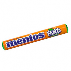 BALA MENTOS SABOR FANTA LARANJA  37,5G