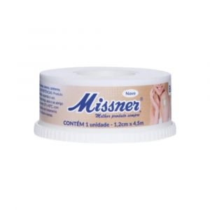 FITA MICROPOROSA MISSNER BEGE 1,2CM X 4,5M