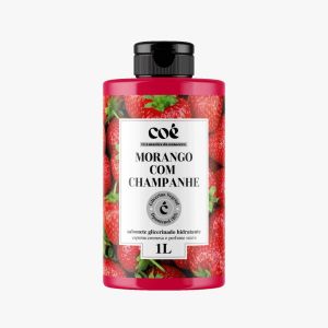 SABONETE LÍQUIDO HID COÉ MORANGO COM CHAMPANHE 1LT