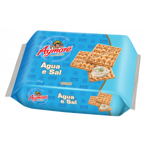 BISCOITO ÁGUA E SAL AYMORÉ 375G