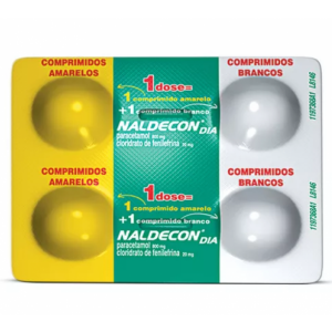 NALDECON DIA COM 4 COMPRIMIDOS