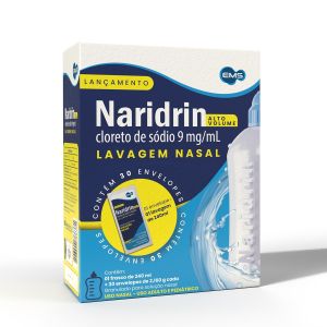 NARIDRIN ALTO VOLUME 9MG/ML 30 ENVELOPES + FRASCO COM 240ML