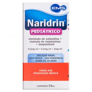 NARIDRIN PEDIÁTRICO SOLUÇÃO NASAL COM 15ML
