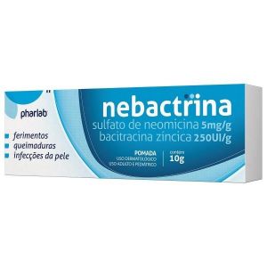 NEBACTRINA POMADA COM 10G