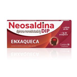 NEOSALDINA DIP DIPIRONA MONOIDRATADA 1G 10 COMPRIMIDOS
