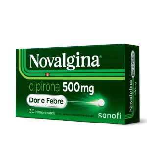 NOVALGINA DIPIRONA MONOIDRATADA 500MG COM 30 COMPRIMIDOS