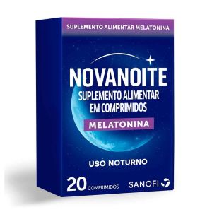 NOVANOITE MELATONINA 0,2MG COM 20 COMPRIMIDOS