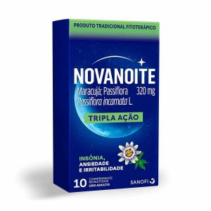 NOVANOITE PASSIFLORA TRIPLA AÇÃO 320MG COM 10 COMPRIMIDOS
