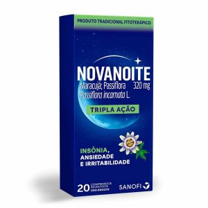 NOVANOITE PASSIFLORA TRIPLA AÇÃO 320MG COM 20 COMPRIMIDOS