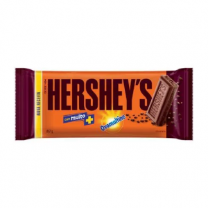 BARRA DE CHOCOLATE HERSHEYS DE OVOMALTINE COM 87G 