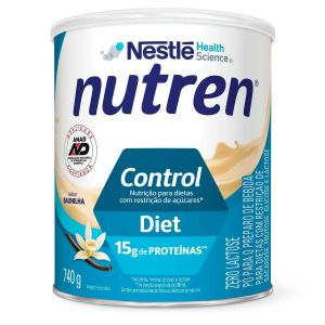 SUPLEMENTO ALIMENTAR NUTREN CONTROL BAUNILHA PÓ 740G
