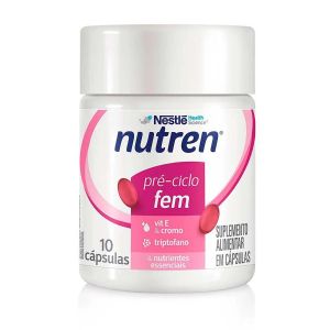 SUPLEMENTO ALIMENTAR NUTREN PRÉ-CICLO FEM COM 10 CÁPSULAS