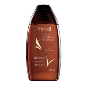 ÓLEO CORPORAL ROSA MOSQUETA COM COLÁGENO 100ML MURIEL